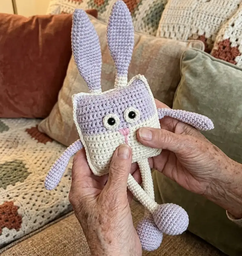 Quality crochet pattern: Tick the Rabbit Amigurumi Pattern - Intermediate level guide with complete instructions