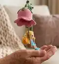 Flower Garden Lamp Amigurumi Pattern step 3 - details and accessories