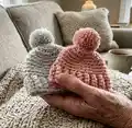 Free Crochet Hat Pattern step 1 - construction progress