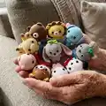 Mini Animal Amigurumi Pattern step 1 - construction progress