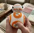 BB-8 Amigurumi Pattern step 3 - details and accessories