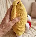 Pillow Bunny Amigurumi Pattern step 3 - details and accessories