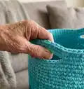 Cutie Utility Basket Pattern step 3 - details and accessories