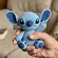 Stitch Amigurumi Pattern step 4 - final assembly and finishing