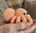Low Sew Spider Amigurumi Pattern step 3 - details and accessories