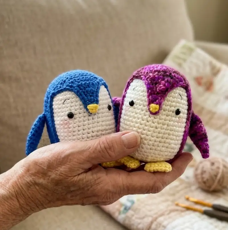 Complimentary Beginner Friendly crochet pattern: Brian the Penguin Amigurumi Pattern - Simple to follow guide