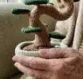 Bonsai Tree Amigurumi Pattern step 3 - details and accessories