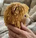 Alan the Lion Amigurumi Pattern step 3 - details and accessories