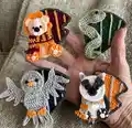 Houses of Wizardry Pattern step 1 - construction progress