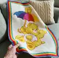 Care Bears Afghans Pattern step 4 - final assembly and finishing