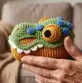 T-Rex Amigurumi Pattern step 3 - details and accessories