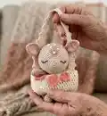 Opale, the little fawn Amigurumi Pattern step 1 - construction progress