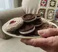 Biscuits Amigurumi Pattern step 2 - assembly progress