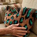 Leopard tote Pattern step 4 - final assembly and finishing