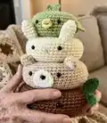 Forest Friends Amigurumi Pattern step 4 - final assembly and finishing