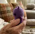 Baby Fledermaus Amigurumi Pattern step 2 - assembly progress
