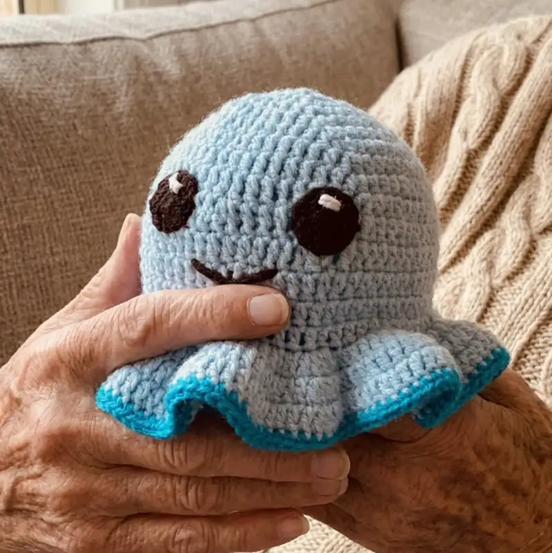 Complimentary Intermediate crochet pattern: Reversible Octo Mood Hat Amigurumi Pattern - Simple to follow guide