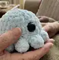 Mini Chubby Baby Octopus Amigurumi Pattern step 3 - details and accessories