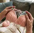 The moonlit bralette Pattern step 1 - construction progress