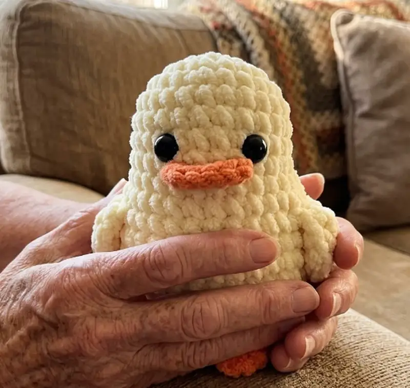 Quality crochet pattern: Duck No Sew Amigurumi Pattern - Beginner Friendly level guide with complete instructions
