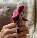 Wild Rose Fairy Amigurumi Pattern step 3 - details and accessories