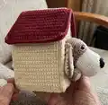 Dog PuPa Amigurumi Pattern step 2 - assembly progress