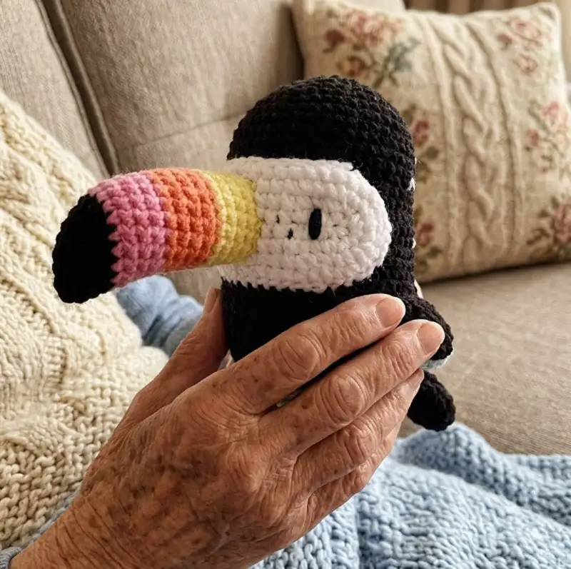 Quality crochet pattern: Toucan Amigurumi Pattern - Intermediate level guide with complete instructions