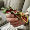 Watermelon Coleus Pattern step 2 - assembly progress