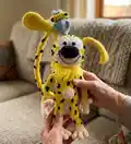 Marsupilami Amigurumi Pattern step 4 - final assembly and finishing