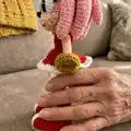 Pink Rascal Amigurumi Pattern step 3 - details and accessories