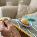 Solar System Space Blanket Amigurumi Pattern step 3 - details and accessories