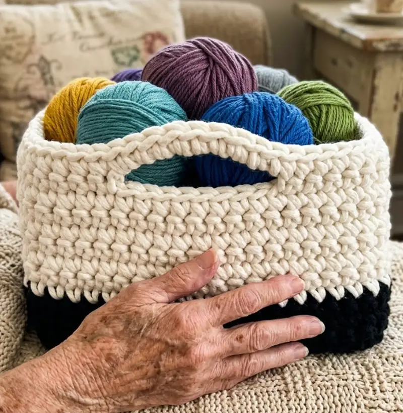 Complimentary Beginner Friendly crochet pattern: Any-Size Square Container Crochet Pattern - Simple to follow guide