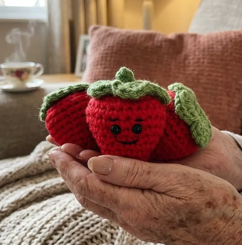Complimentary Beginner Friendly crochet pattern: Stanley the Strawberry Amigurumi Pattern - Simple to follow guide