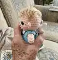 Baby dolls Amigurumi Pattern step 3 - details and accessories