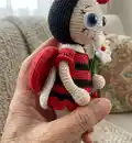 The Ladybug Amigurumi Pattern step 3 - details and accessories