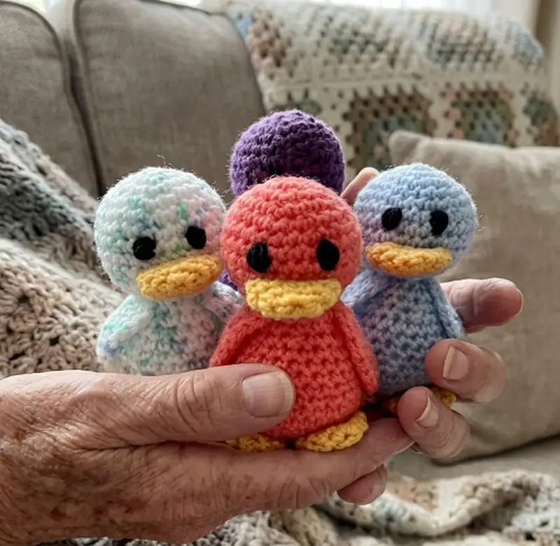 Complimentary Beginner Friendly crochet pattern: Dave The Duck Amigurumi Pattern - Simple to follow guide