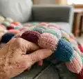 Crochet Puff Quilt Pattern step 3 - details and accessories