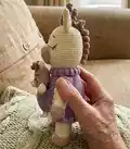 LAMAS Amigurumi Pattern step 3 - details and accessories