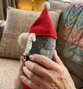 Gnome pillow Amigurumi Pattern step 3 - details and accessories