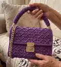 Canvas Handbag Pattern step 4 - final assembly and finishing