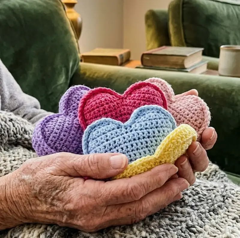 Quality crochet pattern: Conversation Candy Hearts Amigurumi Pattern - Beginner Friendly level guide with complete instructions