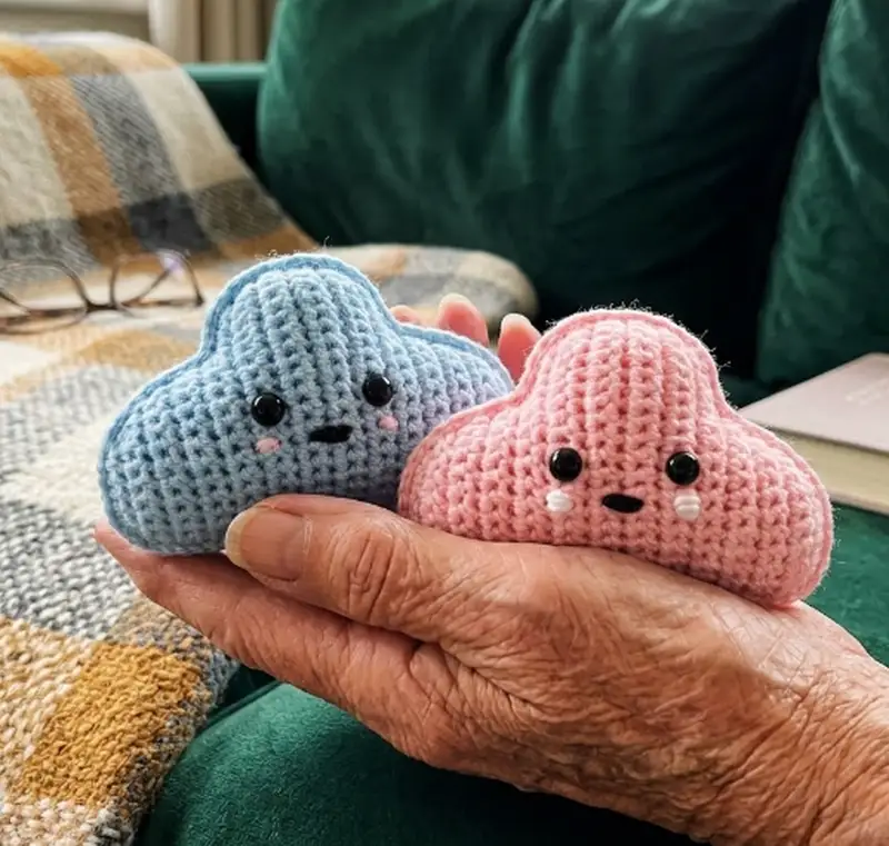 Quality crochet pattern: Claude the Cloud Amigurumi Pattern - Beginner Friendly level guide with complete instructions