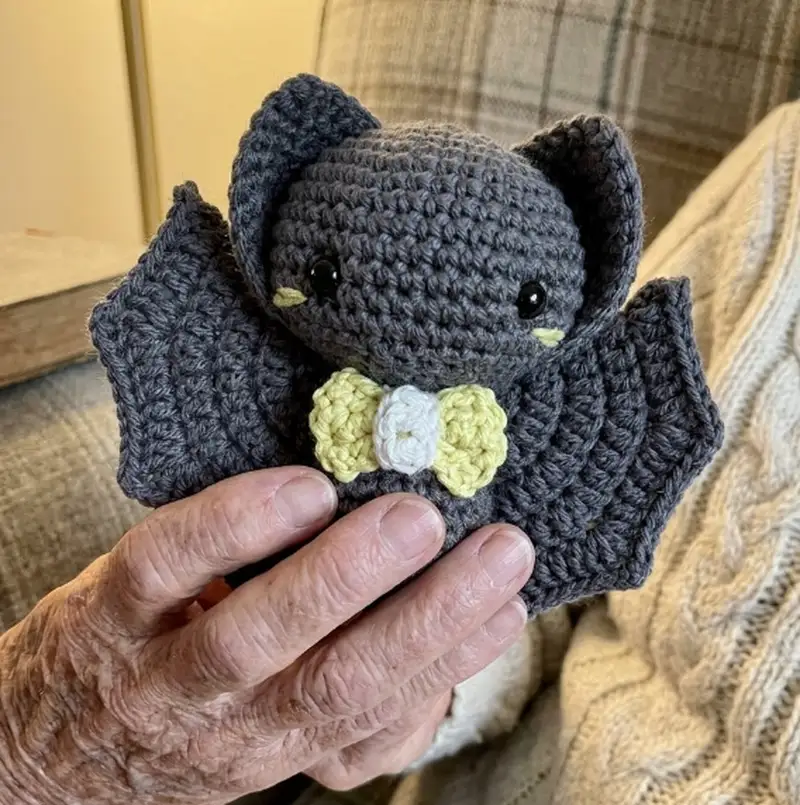 Complimentary Intermediate crochet pattern: Baby Bat Amigurumi Pattern - Simple to follow guide