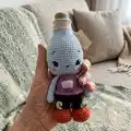 Potion Crochet Amigurumi Pattern step 1 - construction progress