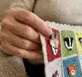 Animal Kingdom Blanket Pattern step 3 - details and accessories