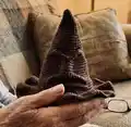 Sorting Hat Pattern step 4 - final assembly and finishing