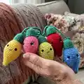 The Festive Lights Amigurumi Pattern step 4 - final assembly and finishing