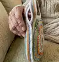 Boho Flower Slouch Bag Pattern step 3 - details and accessories