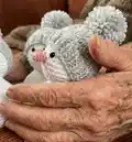 Snowman Friends Amigurumi Pattern step 3 - details and accessories