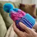 Stripy Shell Stitches Crochet Hat Pattern step 3 - details and accessories
